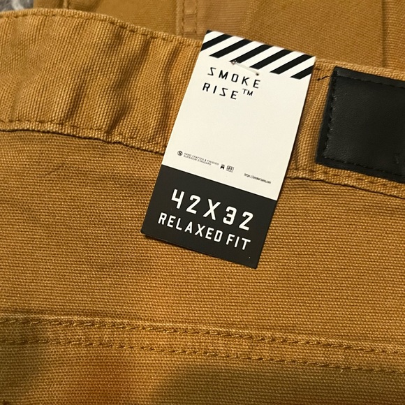 NWT Smoke rise Mens jeans dark Khaki in color - Picture 8 of 8
